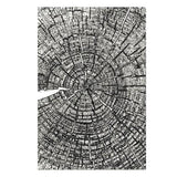 Sizzix 3D Embossing Folder A5 Tree Rings by Tim Holtz (667258)