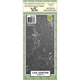 Lisa Horton Wisteria Background Slimline 3D Embossing Folder