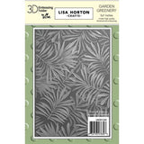 Lisa Horton Crafts Garden Greenery 5x7 3D Embossing Folder¬†