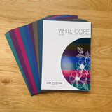 Lisa Horton Crafts 250gsm Cardstock 48/Pkg-White Core Dark - Postage as per Actual