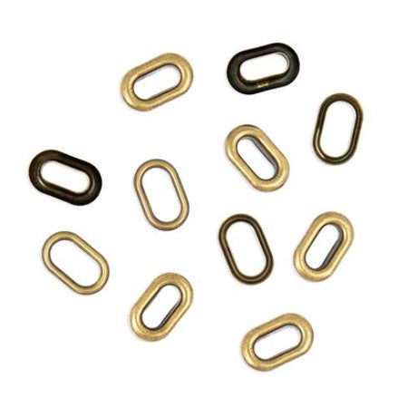 We R Crop-A-Dile Oval Eyelets-Copper 50pc