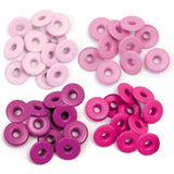 We R Eyelets Wide 40/Pkg Pink