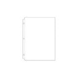 We R Ring Photo Sleeves 8.5"X11" 10/Pkg Full Page