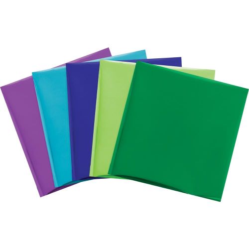 We R Memory Keepers Foil Quill 12"X12" Foil Sheets 15/Pkg Peacock-3 Each Of 5 Colors - NO FREE SHIPPING