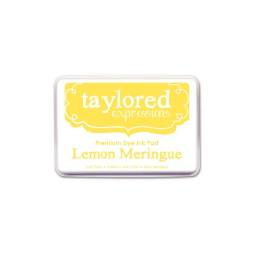 Taylored Expressions Premium Ink - Full Ink Pads - Lemon Meringue