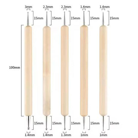 Crafty Trails Wooden Scoring Tools 5pcs/ set