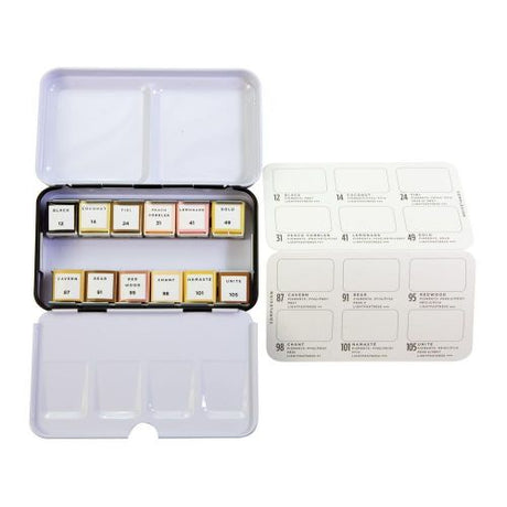 Prima Watercolor Confections Watercolor Pans 12/Pkg-Complexion - Postage as per Actual