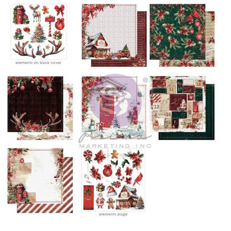 Prima Marketing Double-Sided Paper Pad 12"X12" 26/Pkg-From The North Pole - Postage as per Actual