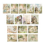 Prima Marketing - Homegrown Collection 3X4 Journaling Cards - 45 sheets