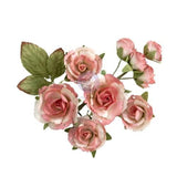 Prima Marketing - Homegrown Collection Flowers - Garden Rose Blush - 10 pcs
