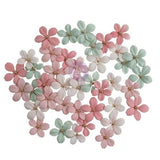 Prima Marketing - Buttons & Keepsakes Collection Flowers - Tender Florals - 40 pcs