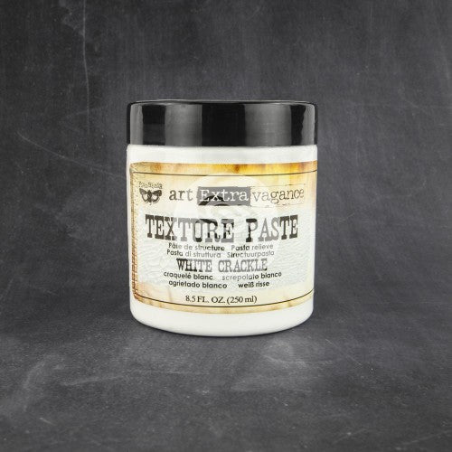 Finnabair Art Extravagance Texture Paste 8.5oz White Crackle