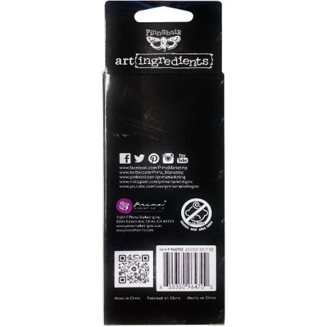 Finnabair Art Ingredients Micro Beads 6/Pkg-Metallic