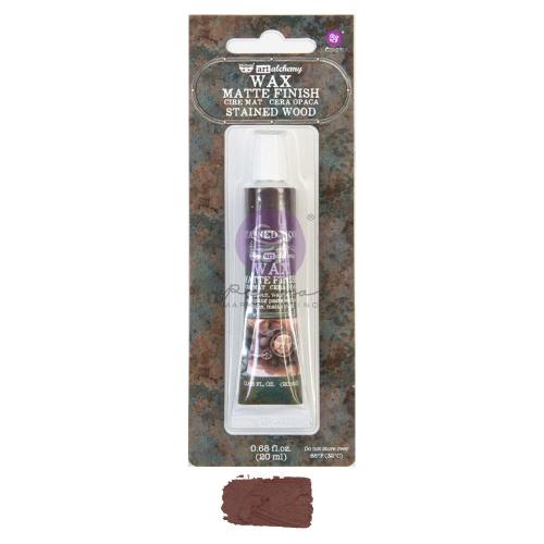 Finnabair Art Alchemy Matte Wax .68 Fluid Ounce Stained Wood