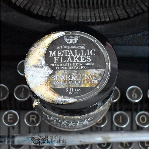 Finnabair Art Ingredients Metallic Flakes 150ml - Sparkling