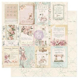Prima Marketing - Buttons & Keepsakes Collection 8x8 Paper Pad