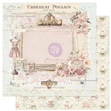 Prima Marketing - Buttons & Keepsakes Collection 8x8 Paper Pad