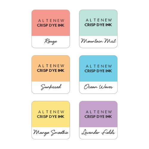Altenew - Soft Pastel 6 Crisp Dye Ink Mini Cube Set Alt1905