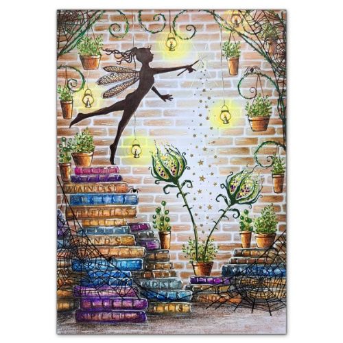 Lavinia Stamps - Burst of Stars Stamp
