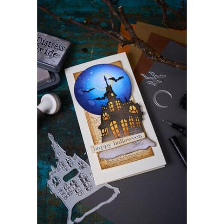 Sizzix Thinlits Die by Tim Holtz Haunted House (3pcs) (662378)