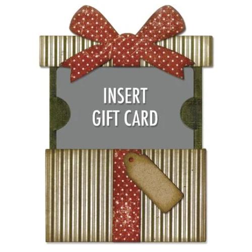 Sizzix Thinlits Die by Tim Holtz Gift Card Package (6pcs) (662417)
