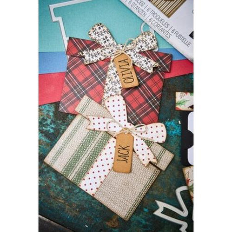 Sizzix Thinlits Die by Tim Holtz Gift Card Package (6pcs) (662417)