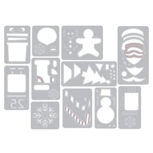 Sizzix Thinlits Die by Tim Holtz Mini Christmas Things (11pcs) (662418)