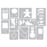 Sizzix Thinlits Die by Tim Holtz Mini Christmas Things (11pcs) (662418)