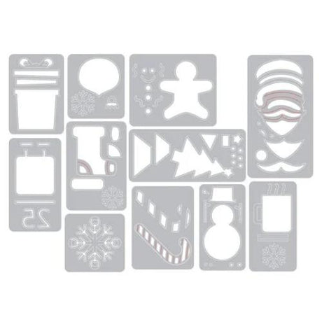 Sizzix Thinlits Die by Tim Holtz Mini Christmas Things (11pcs) (662418)