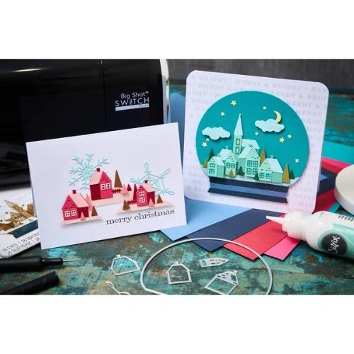 Sizzix Thinlits Die by Tim Holtz Snowglobe #2 (26pcs) (662421)
