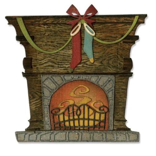 Sizzix Thinlits Die by Tim Holtz Fireside (10pcs) (664193)
