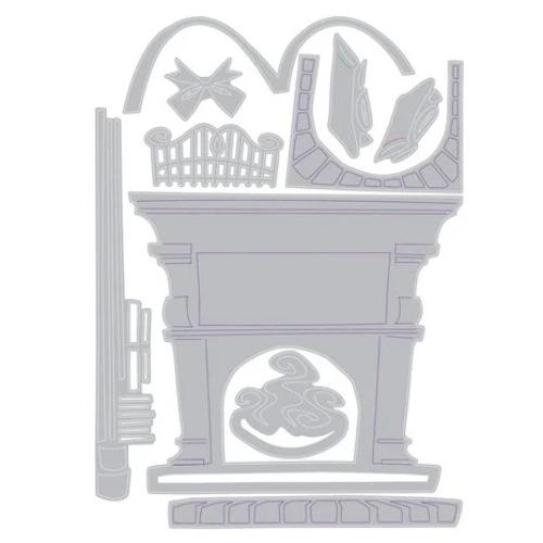 Sizzix Thinlits Die by Tim Holtz Fireside (10pcs) (664193)