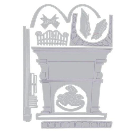 Sizzix Thinlits Die by Tim Holtz Fireside (10pcs) (664193)