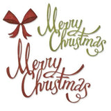 Sizzix Thinlits Die by Tim Holtz Christmas Ribbon (4pcs) (664196)