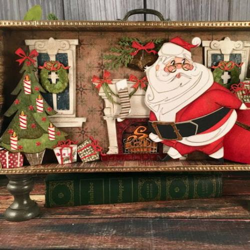 Sizzix Thinlits Colorize by Tim Holtz Jolly St. Nick (11pcs) (664198)