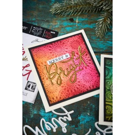 Sizzix Thinlits Die by Tim Holtz Merry & Bright (6pcs) (664739)