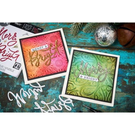 Sizzix Thinlits Die by Tim Holtz Merry & Bright (6pcs) (664739)