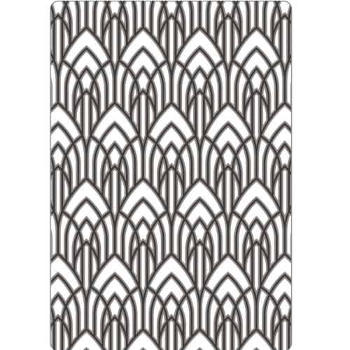 Sizzix - Multi-Level Texture Fades Embossing Folder Arched by Tim Holtz