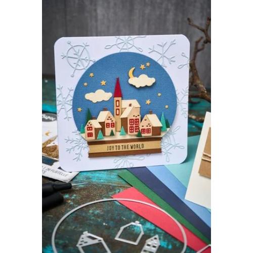 Sizzix Thinlits Die by Tim Holtz Scribbly Snowflakes (8pcs) (665582)
