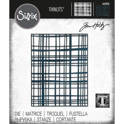 Sizzix Thinlits Die - Simple Plaid by Tim Holtz