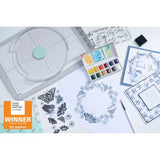 Sizzix Stencil & Stamp Tool - Stamp & Spin Tool - Postage as per Actual