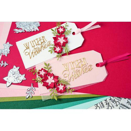 Sizzix Thinlits Die by Jen Long Winter Wishes #2 (14pcs)