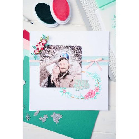 Sizzix Layered Stencils by Jen Long Winter Wishes #3 (4pcs)