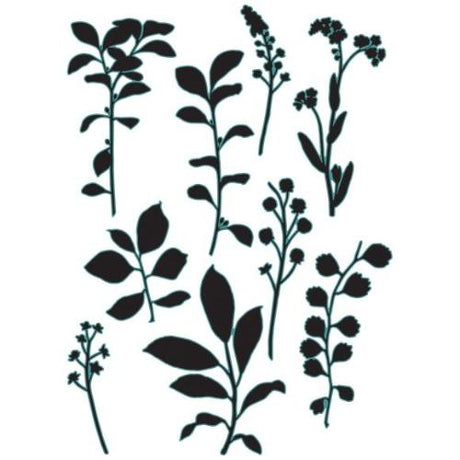 Sizzix Framelits Die Set By 49 And Market Fine Stems 02
