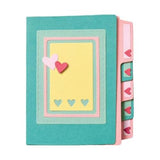 Sizzix - Thinlits 15pcs Die Set Snap and Swap File Folders by 49 and Market - Postage as per Actual
