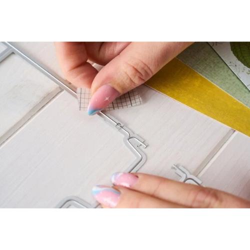 Sizzix - Thinlits 15pcs Die Set Snap and Swap File Folders by 49 and Market - Postage as per Actual