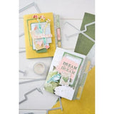 Sizzix - Thinlits 15pcs Die Set Snap and Swap File Folders by 49 and Market - Postage as per Actual