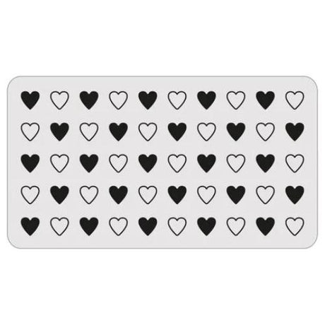 Sizzix 2D Texture Fades w/ Thinlits Die by Tim Holtz Vault Side Order Love Notes