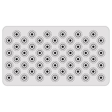 Sizzix 2D Texture Fades w/ Thinlits Die by Tim Holtz Vault Side Order Celebrate