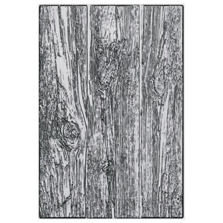 Sizzix 3D Texture Fades by Tim Holtz A5 Lumber Large (666884)